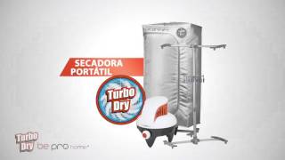 SECADORA ARMARIO ROPA PORTATIL TURBO DRY BE PRO HOME Spanish [upl. by Ludlew]