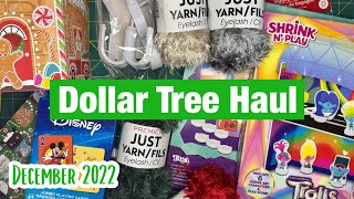 Dollar tree haul  December 2023 [upl. by Oicelem]