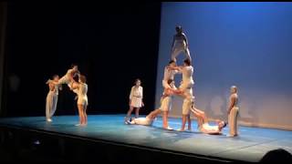 Spectacle dAcrosport et arts du cirque UNSS Yonne 2017 Ils restent de marbre Lycée Toucy [upl. by Avir]