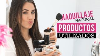 Maquillaje natural para el día Productos que más utilizo [upl. by Edison850]