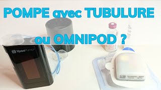 Pompe à insuline  Avec tubulure ypsomed ou sans omnipod  Notre retour dexpérience [upl. by Marilee]