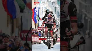 The Strade Bianche climb that nearly broke Wout van Aert Saturday live for our viewers in Canada [upl. by Igic]