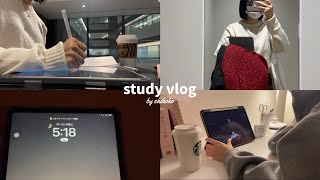 study vlog  500起き大学生の1日📑🖇️  法学部生の日常  資格勉強  新しいiPadケースが届いた📦 [upl. by Imoyaba310]