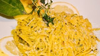 Tagliolini Timo e LImone  Thyme and Lemon Tagliolini by Bravobob [upl. by Annaek]