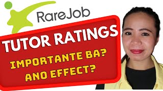 Lesson Satisfaction Ratings in Rarejob Tutor Ratings Explained [upl. by Ainyt]