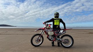 Weston Beach Race GoPro 2024 CARNAGE Adult Solo RAW [upl. by Shauna]