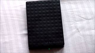 SEAGATE EXTERNAL HARD DRIVE TRANSFER SPEED TEST [upl. by Esli]