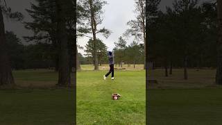 Ladybank Golf Club Hole 8 Par 3  6 iron full swing golf wintergolf playbettergolf callawaygolf [upl. by Remliw585]