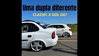 Corsa Susp ar nas 17” e Gol g6 Susp ar nas 18” [upl. by Yelrebmik]