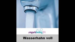 Wasserhahn voll aufgedreht  wasserhahn geräusch  faucet sound  einschlafhilfe für baby [upl. by Regnij]