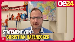 Fußi will SPÖVorsitz Statement von ChristianHafeneckerTV [upl. by Aicilla286]