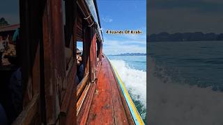 4 island tour of Krabi  Thailand ytshorts shorts krabi 4islandstourthailandtours [upl. by Parris521]