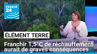 Dépasser 15°C de réchauffement climatique aurait des conséquences irréversibles • FRANCE 24 [upl. by Hanan253]