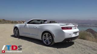 2016 Camaro Convertible Review SS V8  A truly refined topdown muscle car [upl. by Caves]