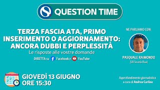 Tutorial terza fascia ATA primo inserimento o aggiornamento ancora dubbi e perplessità [upl. by Aneba]