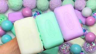 Compilation set★ASMR SOAP★Compilation set★Crushing soap★Cutting soap cubes★FOAMampGLITTERampSTARCH★ [upl. by Tletski]