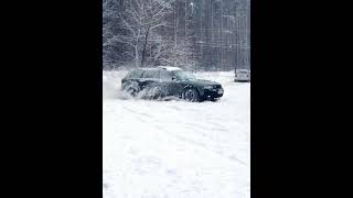 Audi a6 c5 allroad SNOW drift [upl. by Ellebasi]