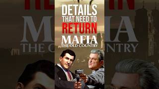 Mafia The Old Country  Details That Need To Return shorts mafiatheoldcountry gaming [upl. by Kameko]