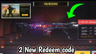 2 Working Today Redeem code codm 2024  Call Of duty Mobile Redeem code  cod Mobile Redeem code [upl. by Munn]