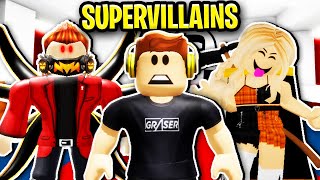 Adopted By Supervillains In Roblox Brookhaven 😈🦹‍♂️ [upl. by Atteuqaj]