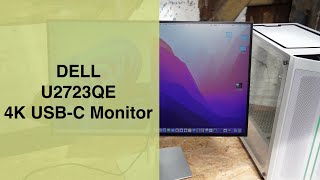 DELL U2723QE Kurzer Test und Erfahrungsbericht zum 4K USBC Monitor [upl. by Notaek]