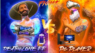 Pc Player vs Mobile player 1v1 Custom Who Will Win ❓ Deathclone ff [upl. by Merat136]