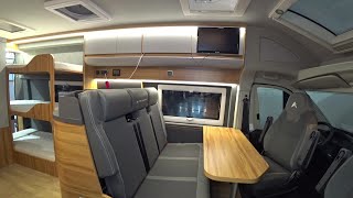 Different interior AFFINITY FIVE campervan 2024 [upl. by Ashley]