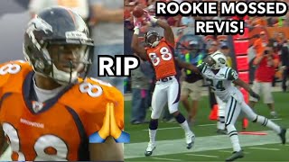 ‘ROOKIE’ Demaryius Thomas TESTED Darrelle Revis WR vs CB Demaryius Thomas vs Darrelle Revis [upl. by Nikral6]