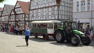 Großer Festumzug beim Schützenfest in Gifhorn 2023  Marktplatz [upl. by Carley]