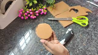 Home made Paper cup lampcraft tamil [upl. by Otrevogir]