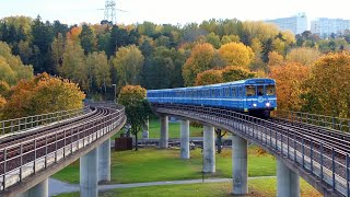 Stockholms tunnelbana C6 på linje 13 Masmo–Norsborg [upl. by Namyh675]