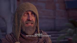 Assassins Creed Odyssey Talk to Artaxerxes Get the Blind King Quest [upl. by Berna]