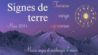 Signes de terre 🌎 Capricorne ♑️  tentation Vierge ♍️  respect Taureau ♉️  vrai Amour  Mars [upl. by Ahsatan]