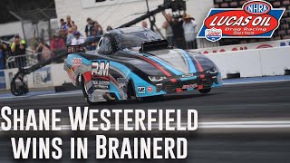 Shane Westerfield wins Top Alcohol Funny Car at Lucas Oil NHRA Nationals [upl. by Dorelle]