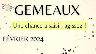 GEMEAUX  FEVRIER 2024  CONCRETISATION  Un projet se réalise enfinsuivez le mouvement [upl. by Rhys454]