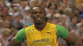 200 m finale der herren usain bolt weltrekord [upl. by Nytram]