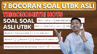 7 SOAL ASLI UTBK TRIGONOMETRI  UTBK 2022 [upl. by Yleme]