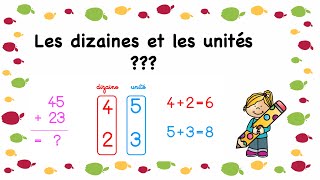 Maths CP  les dizaines et les unités comment ça marche Comment lexpliquer aux enfants [upl. by Anirroc21]