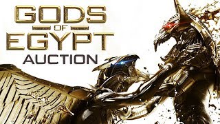 Gods of Egypt Auction  Original Movie Props and Costumes [upl. by Elleda]