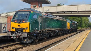 A morning in the West Midlands featuring 93001 Balfour Beatty 20s and more [upl. by Arndt]