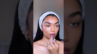 bronzed amp glowy makeup✨🤍 makeup makeuptutorial easymakeup [upl. by Leahcimnaj]