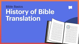 History of Bible Translation [upl. by Gwyneth]