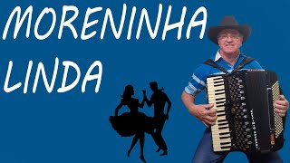 Moreninha Linda no Acordeon Sanfona Cover [upl. by Ahsoyem]