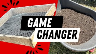 Why You Need This Compost Sifter  Cheap amp Easy DIY [upl. by Gussi]