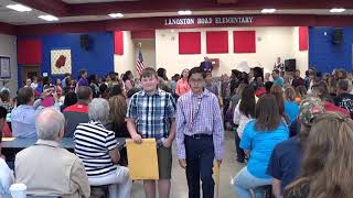 5th grade graduation at Langston Road Elementary School 2018 [upl. by Nas]