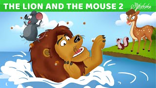 The Lion The Mouse and The Sleepy Bear  Bedtime Stories for Kids  Animated Fairy Tales [upl. by Materse]