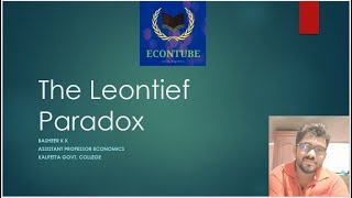 The Leontief Paradox [upl. by Lenka]