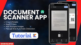 StepbyStep Tutorial Document Scanner App Using ML Kit in Kotlin  Android Studio 📄🤖 [upl. by Lseil]