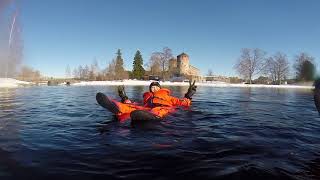 ICE FLOATING IN SAVONLINNA [upl. by Edahs]