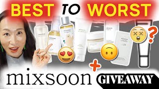 The BEST and WORST of MIXSOON 2024  EXCLUSIVE Giveaway 🌟 koreanskincare [upl. by Aisined]